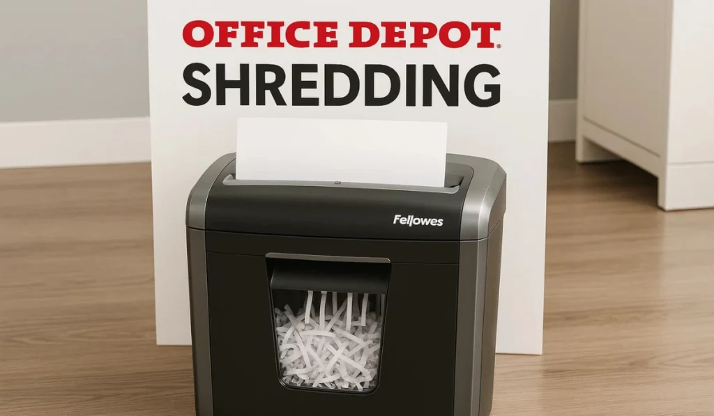 Office Depot Shredding