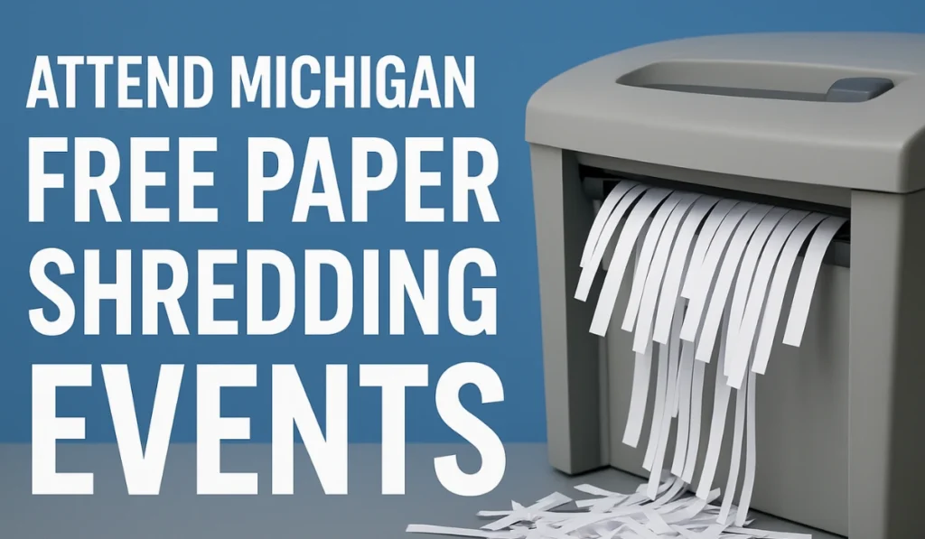Attend Free Paper Shredding Events In Michigan