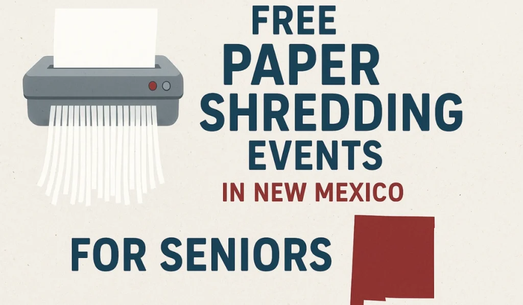 Free Paper Shredding Events In New Mexico For Seniors