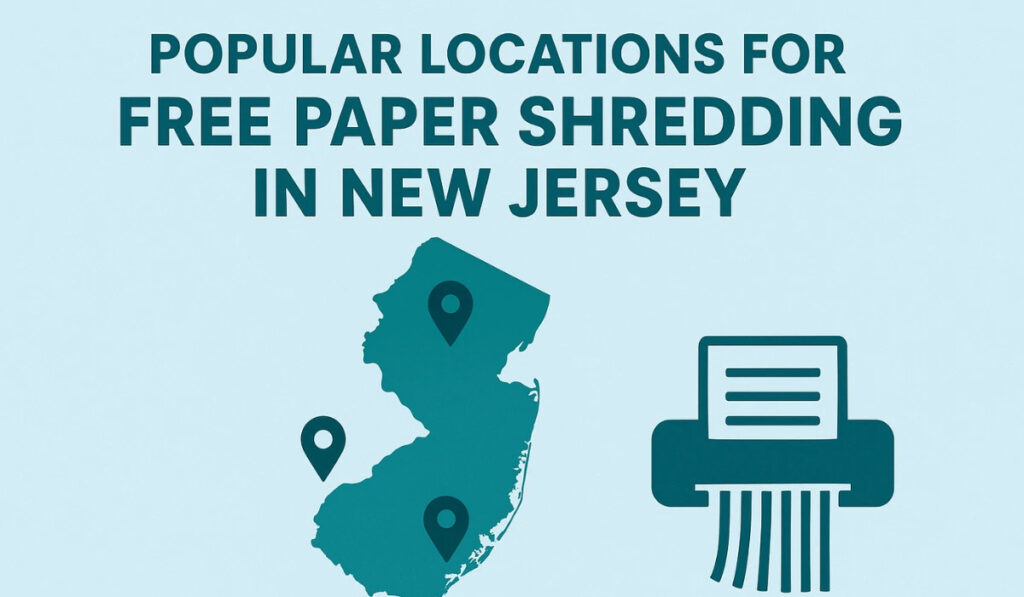 Popular Locations for Free Paper Shredding in New Jersey