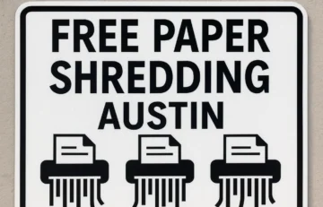 Free Paper Shredding Austin