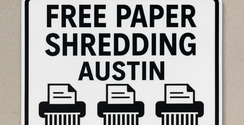 Free Paper Shredding Austin