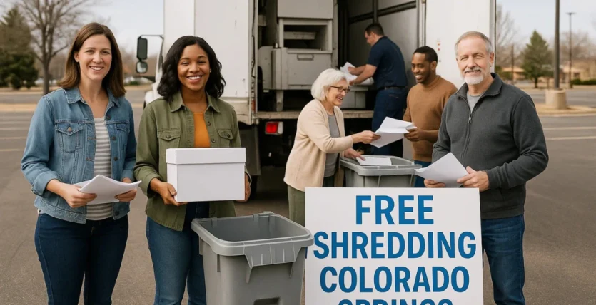 Free Shredding Colorado Springs