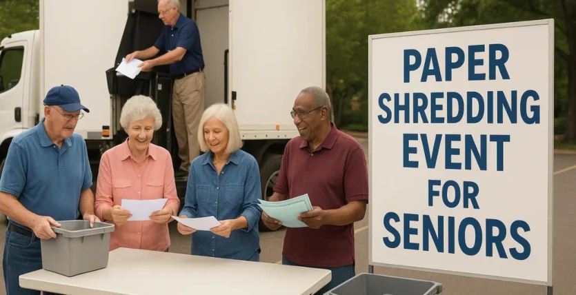 Free Paaper Shredding events for Seniors near me
