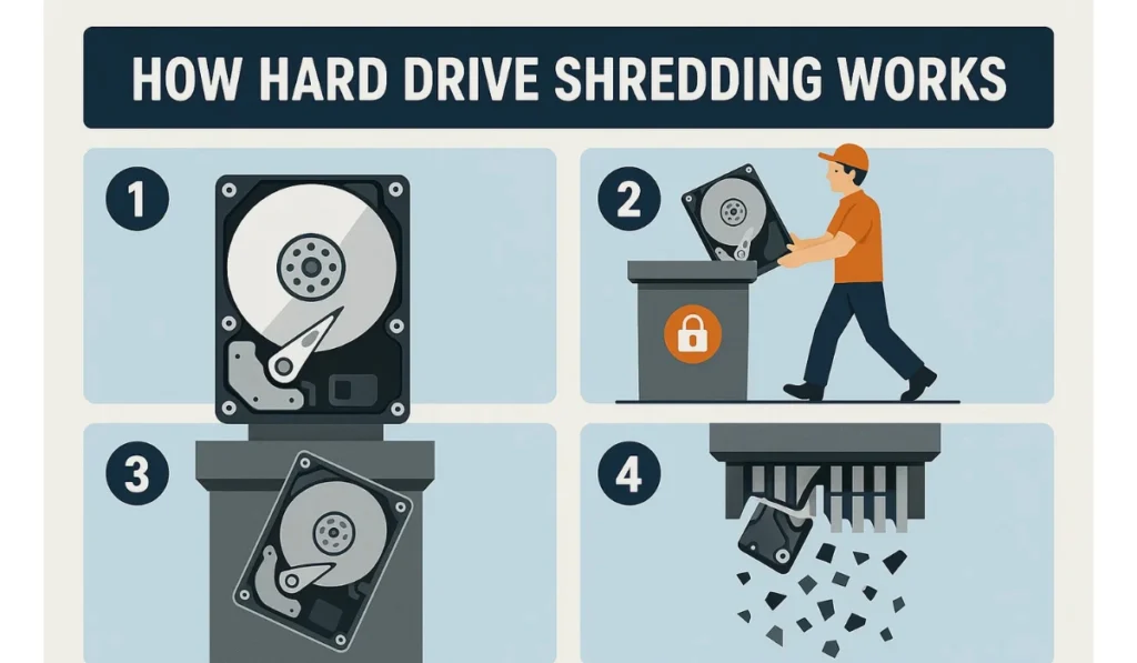 hard drive shredding services